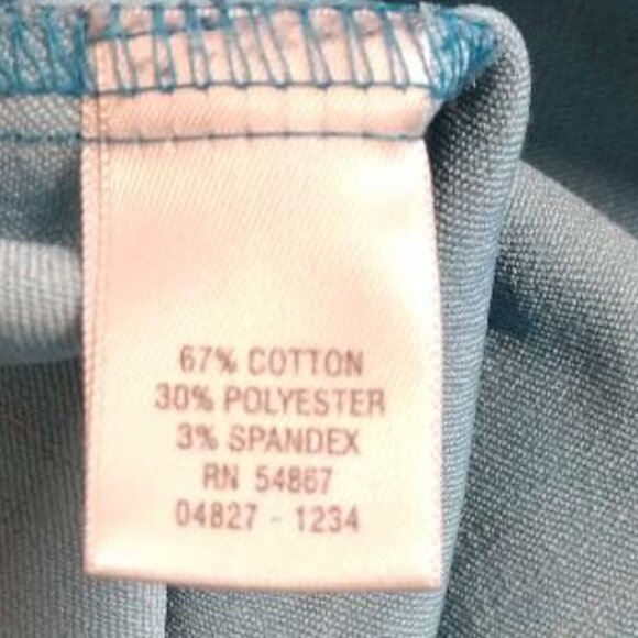 C.J. Banks Swirl Blue/Brown Jack - 3/4 Sleeve - Size 2X - Picture 8 of 9